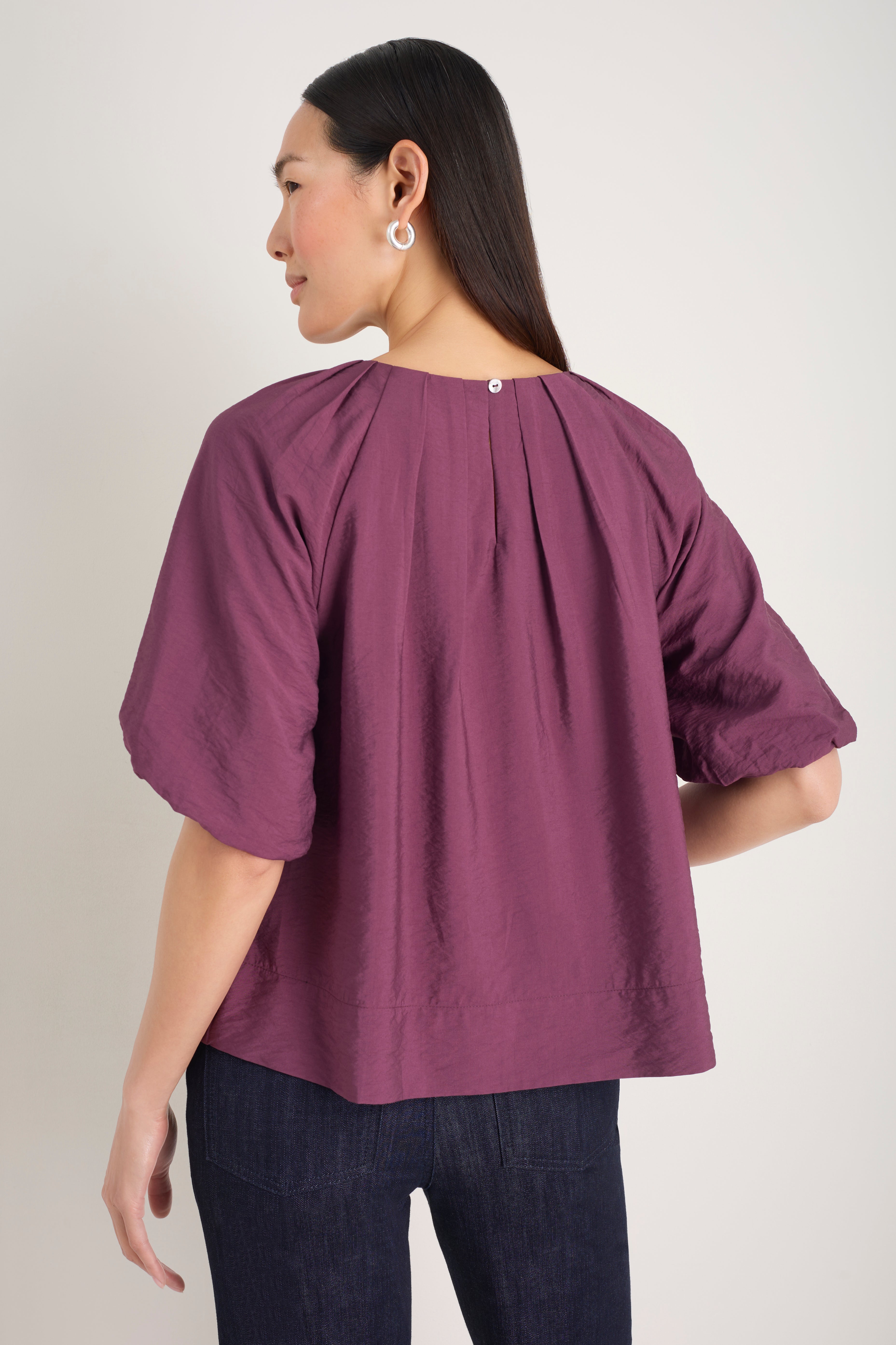 Corey Blouse - Plum