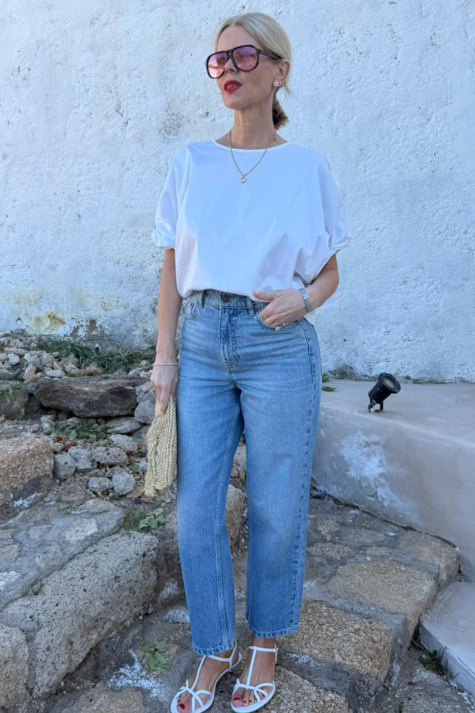 Cath x WYSE Signature Jean - Light Wash