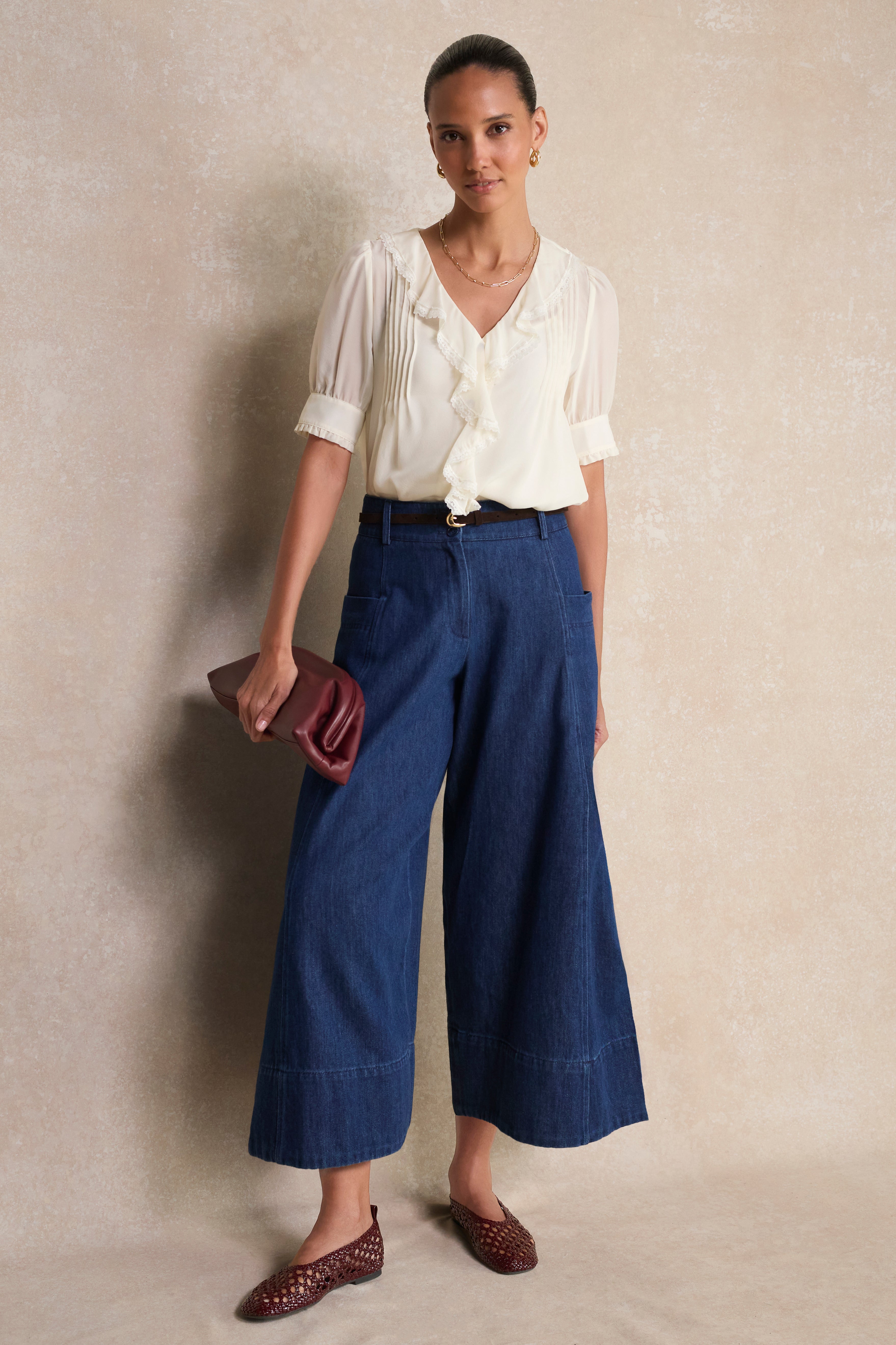 Lila Culotte - Indigo