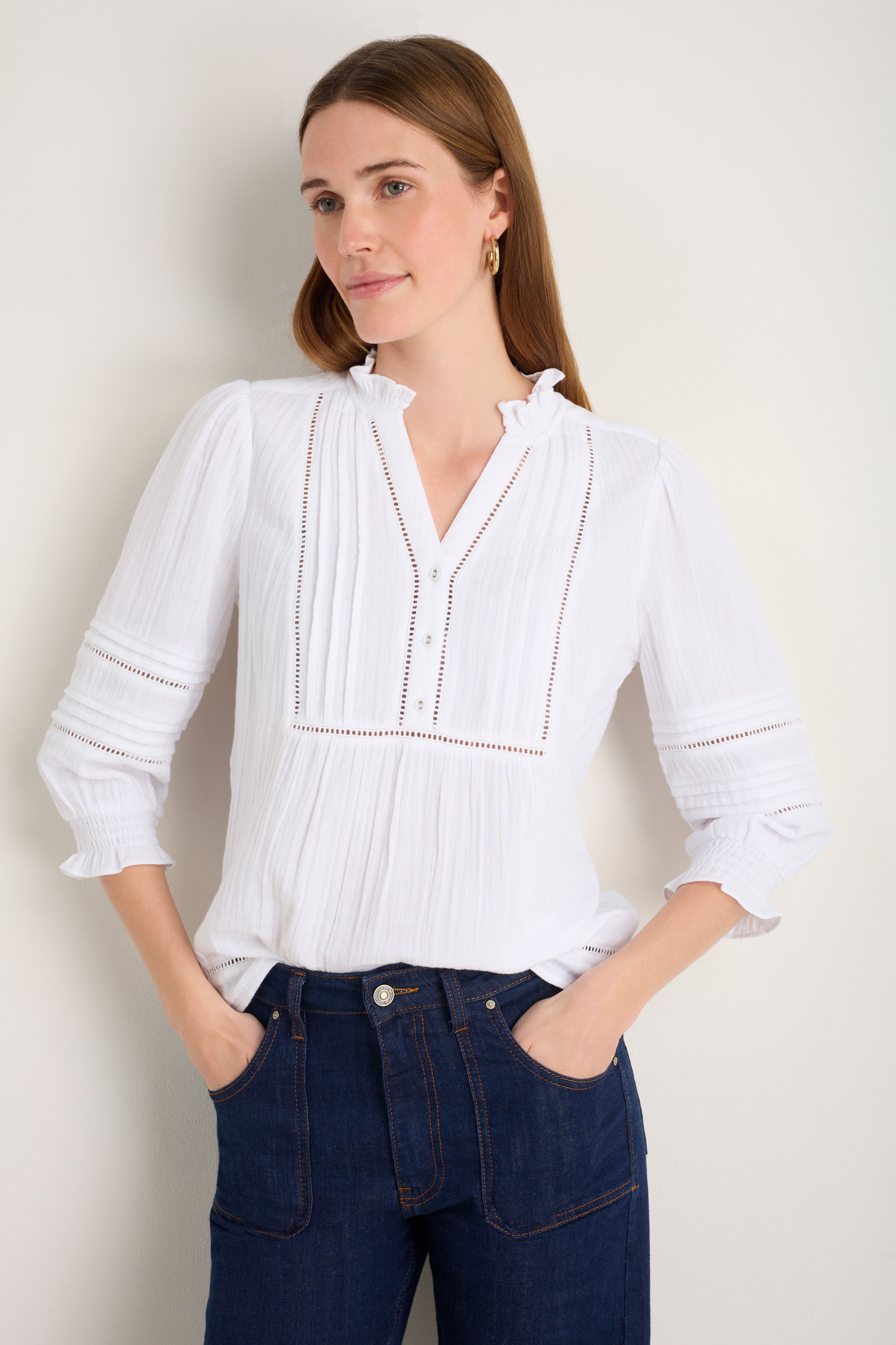 Ottilina Blouse - White