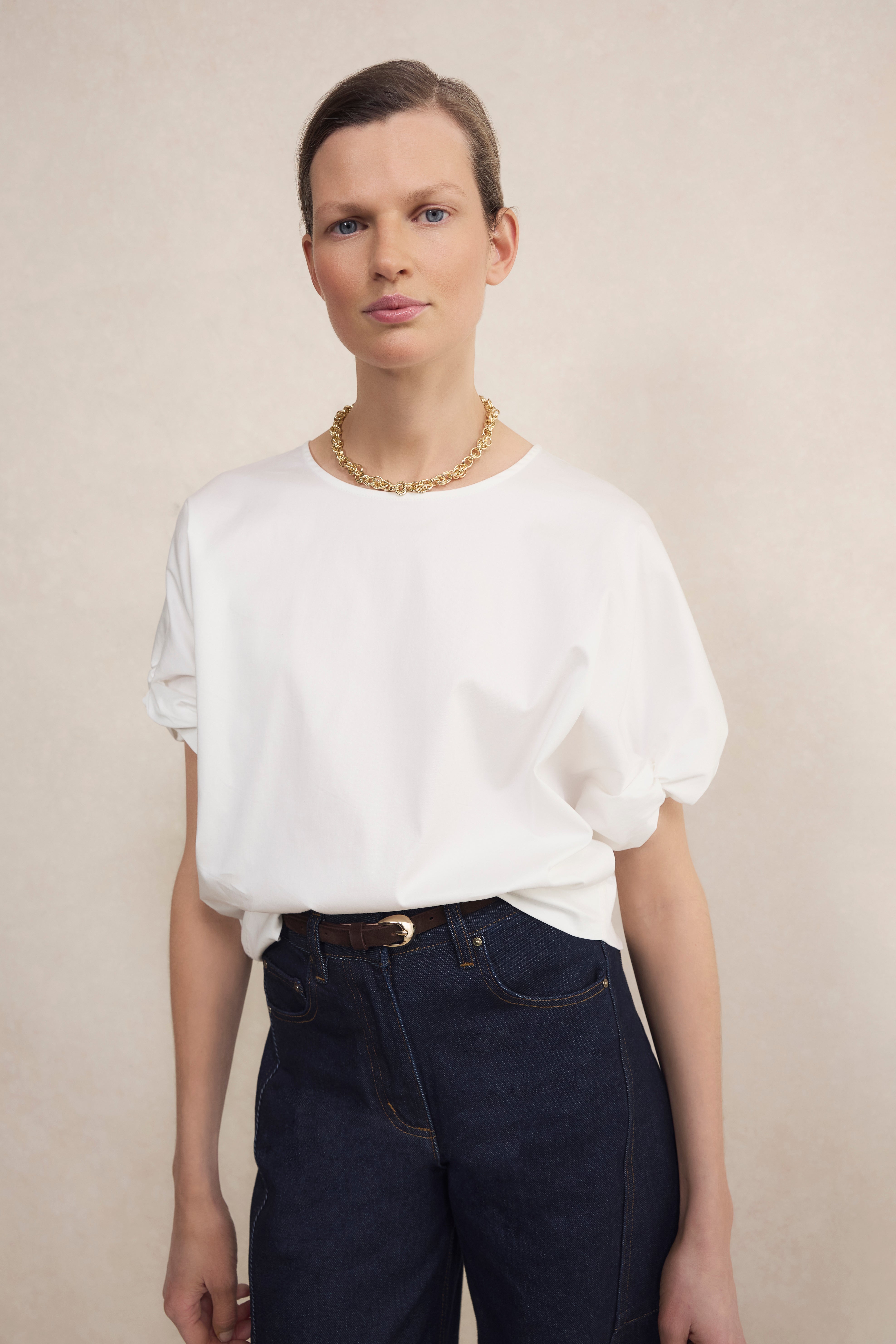 Cath x WYSE Charlotte Top - White
